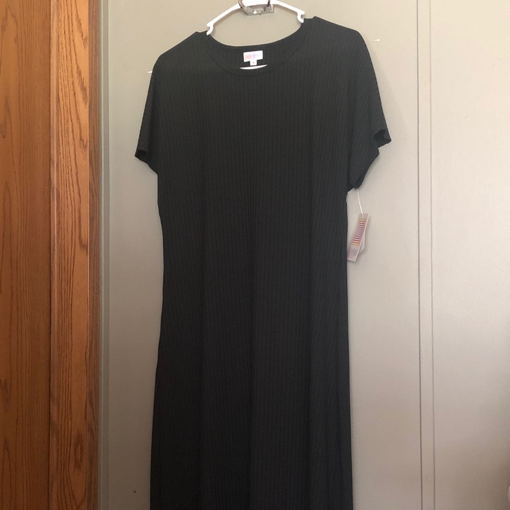LuLaRoe Black Ribbed Maria